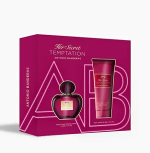 Antonio Banderas Her Secret Temptation Set EDT 50 ML   Crema 75 ML (M)