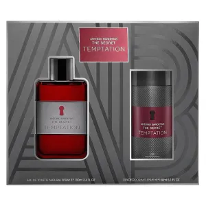 Antonio Banderas The Secret Temptation Set EDT 100 ML   Deo 150 ML (H)