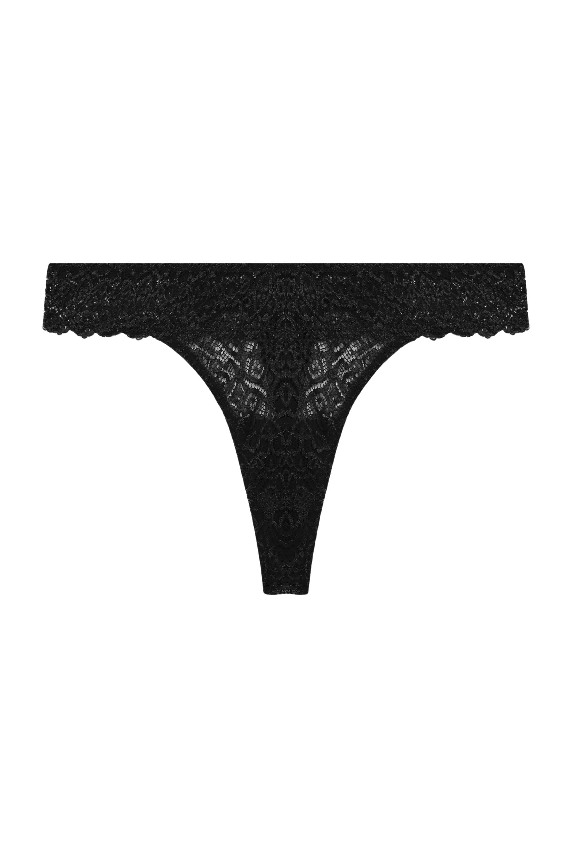 Ariana Black Lace Thong