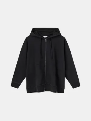 Be Free Hoodie Zip Black