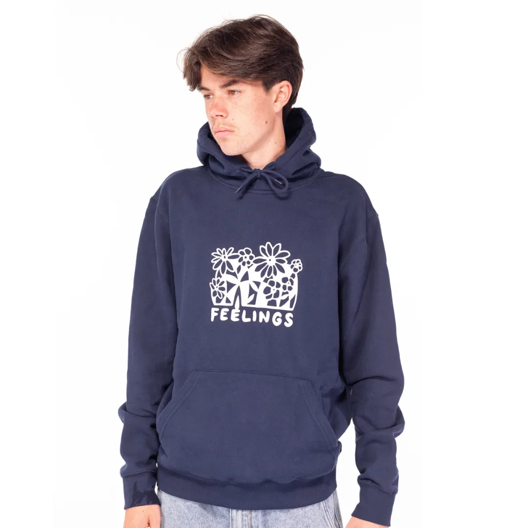 Bouquet Hoodie Navy