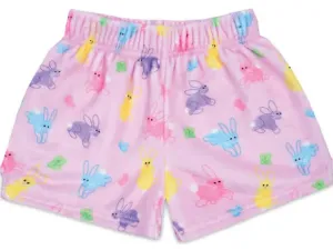 Butterfly Bunnies Plush Shorts