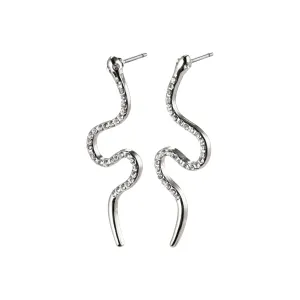 DAGNY crystal earrings silver-plated