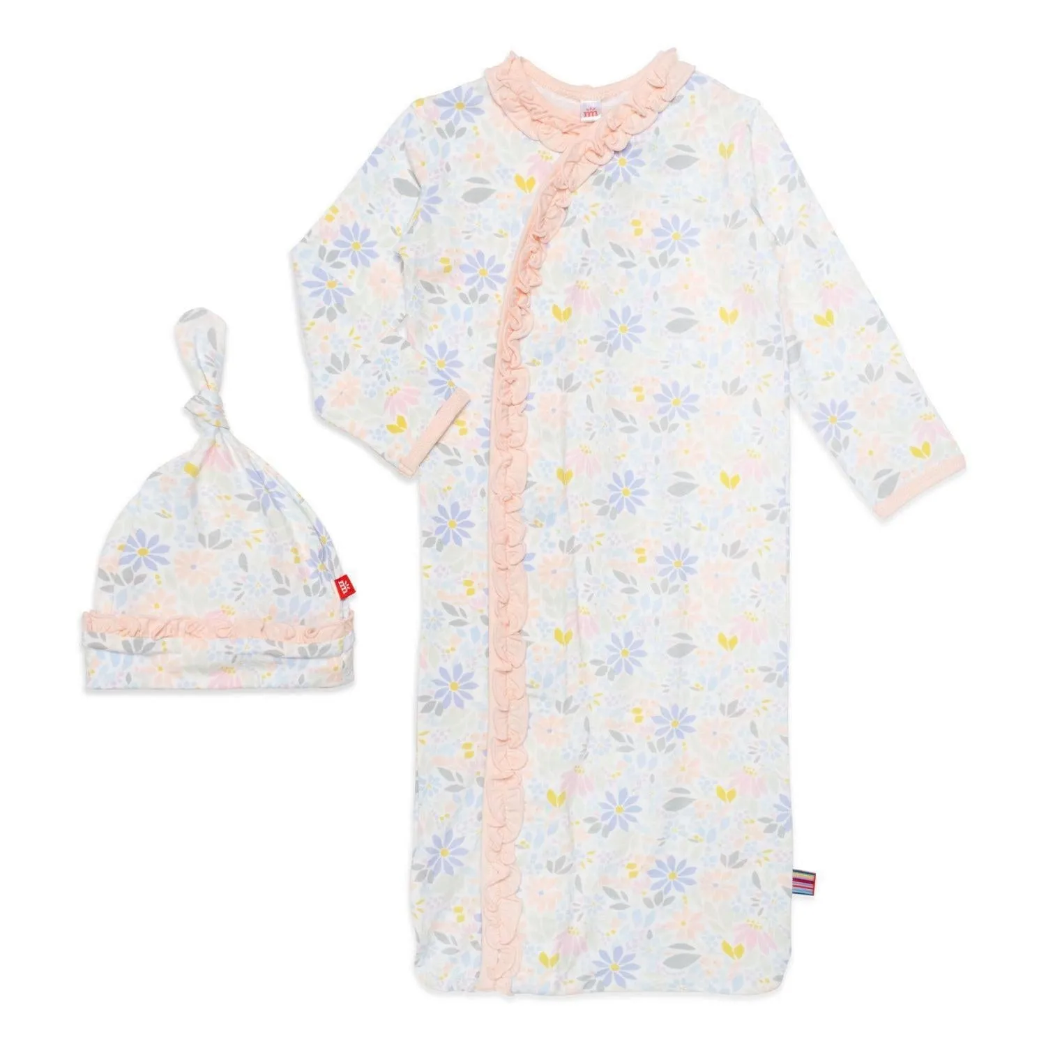 Darby Modal Magnetic Sleeper Gown   Hat Set