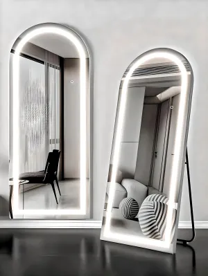 Exquisite Standing LED Mirror