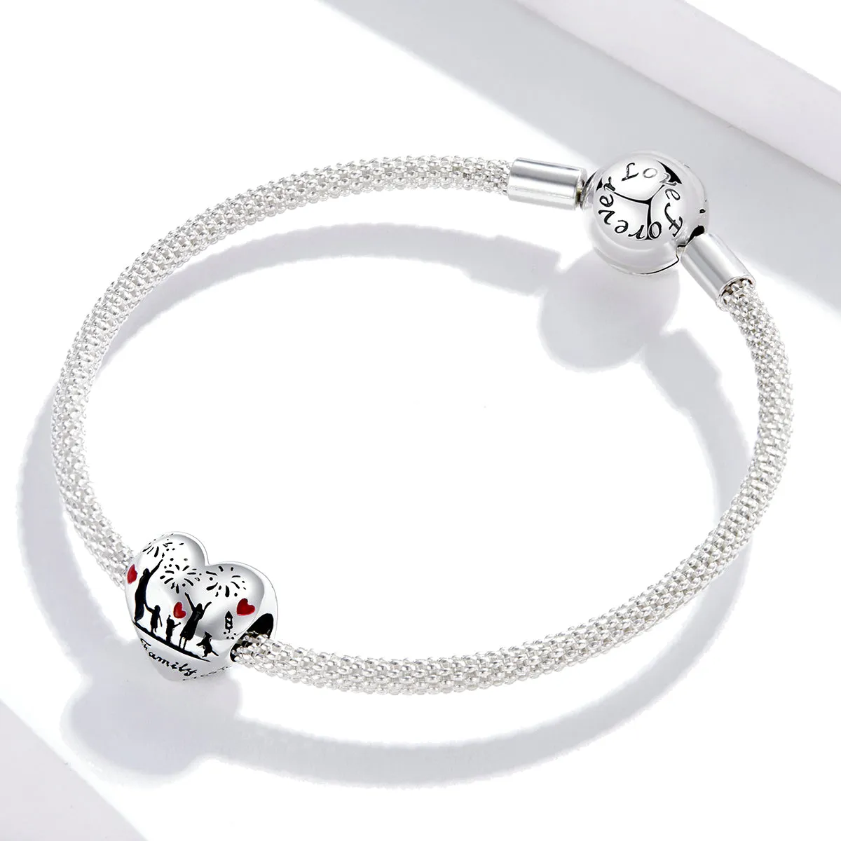 Family Celebration Charm 925 Sterling Silver