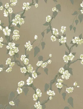 Little Greene Wallpaper Sakura Metal Lustre