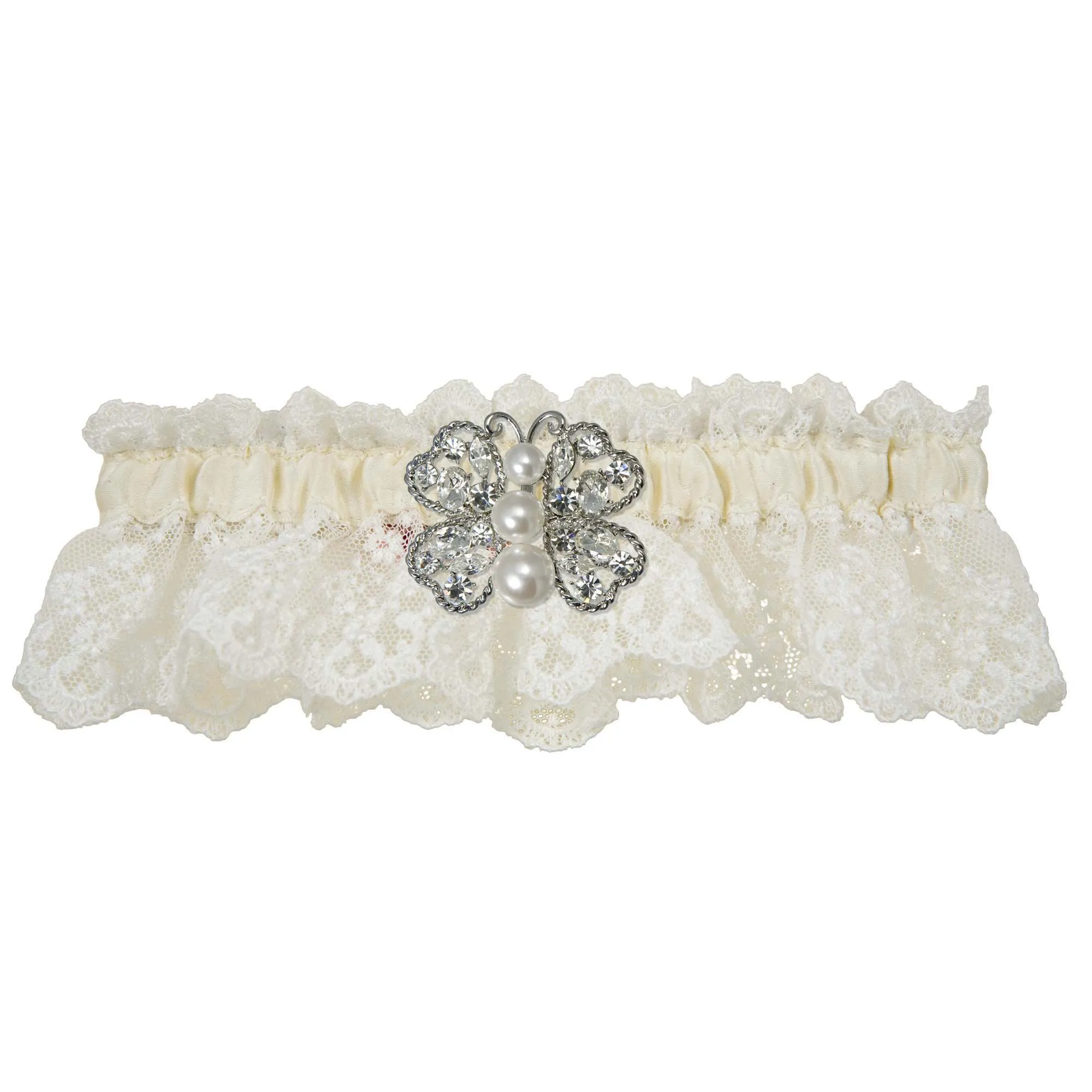 Love Wedding Garter - Ivory