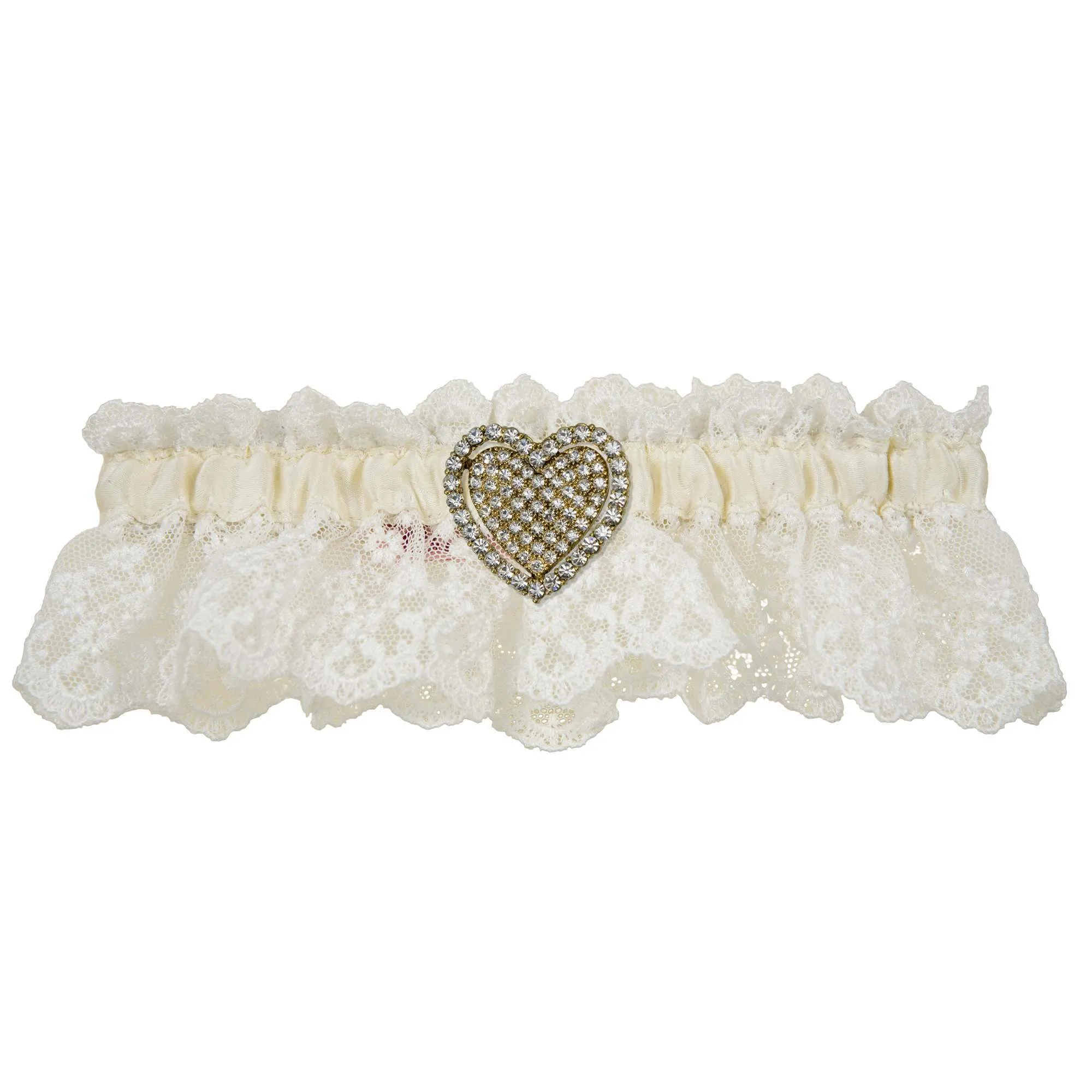 Love Wedding Garter - Ivory