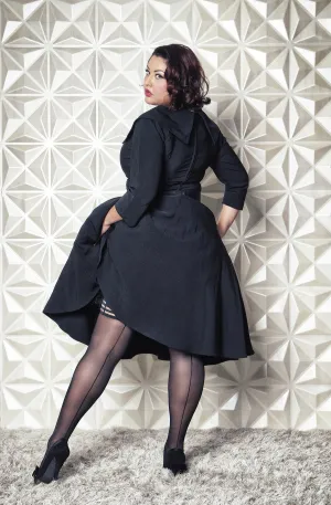 Lucious Lois- Plus Size Seamed Stockings