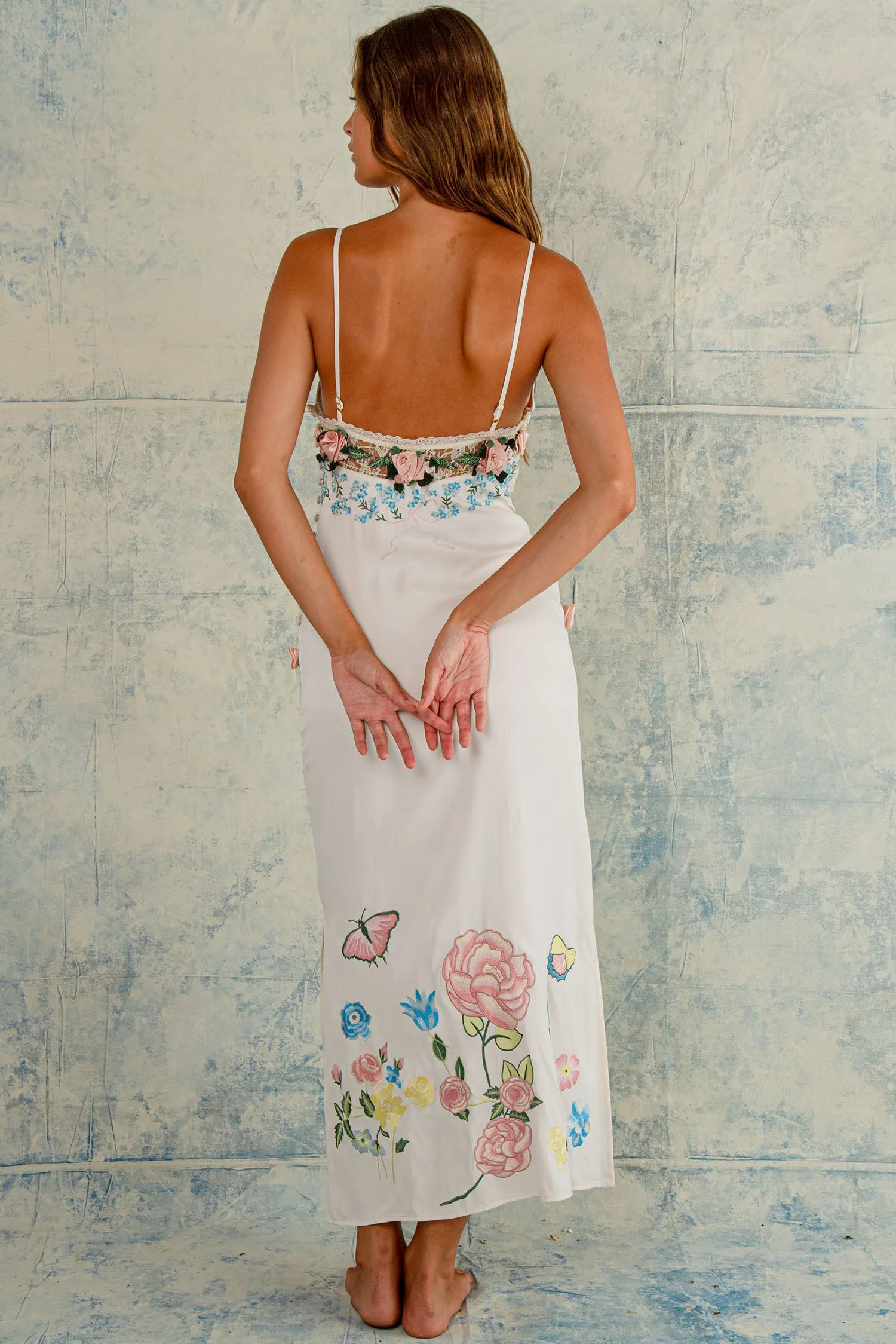 Meadow Camisole Maxi Dress - Ivory