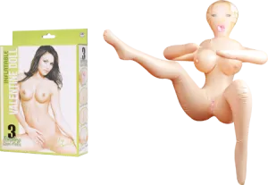 NMC Valentine Doll Kelly Carmell Life Size Inflatable Blow Up Love Doll