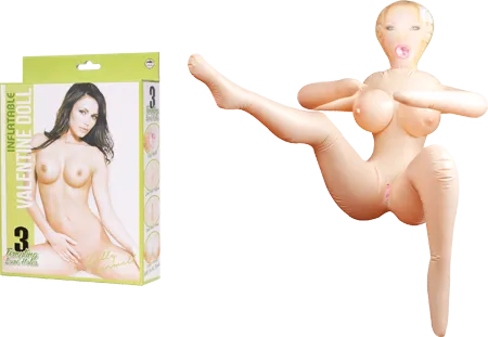 NMC Valentine Doll Kelly Carmell Life Size Inflatable Blow Up Love Doll