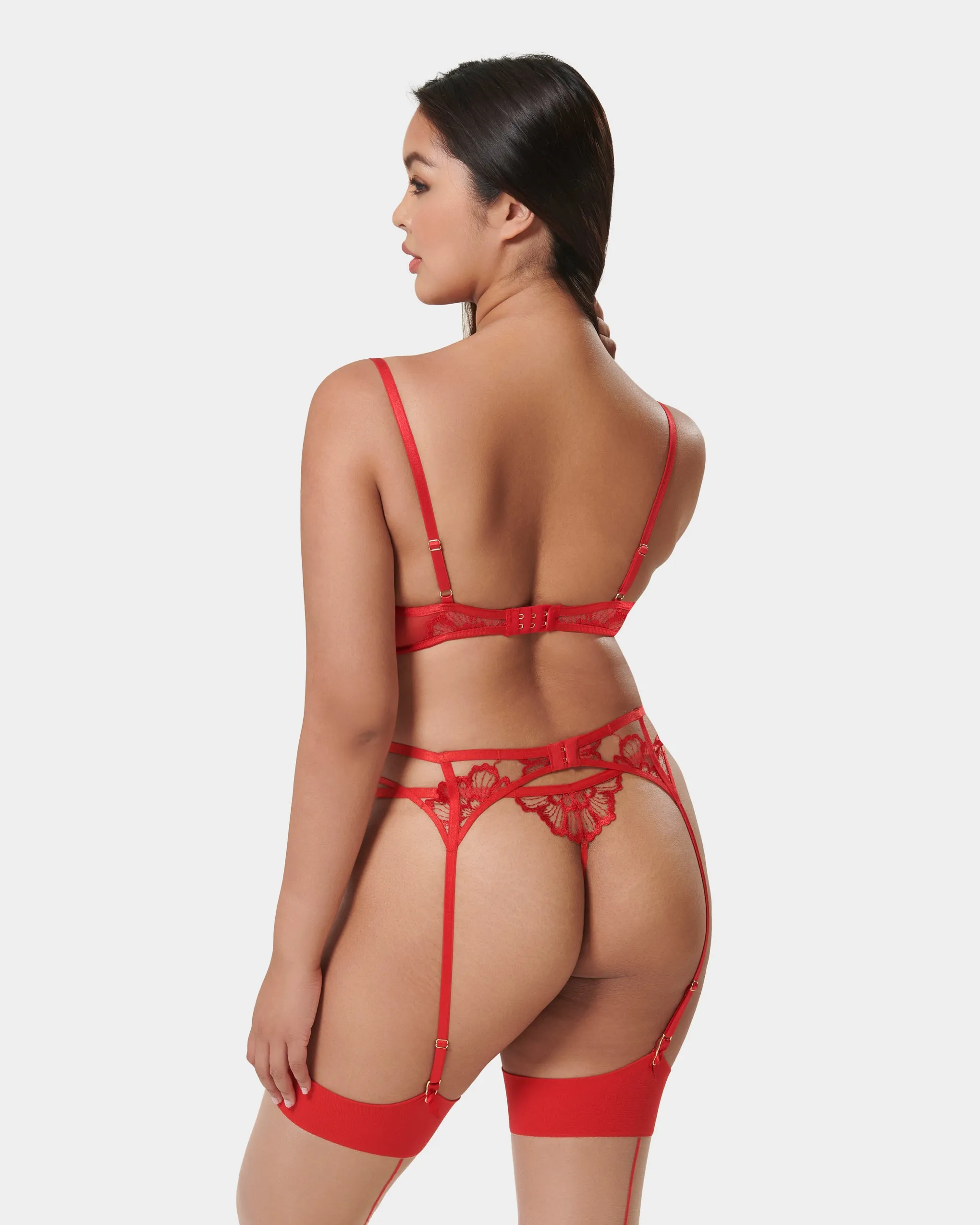 Set: Catalina Red/Sheer