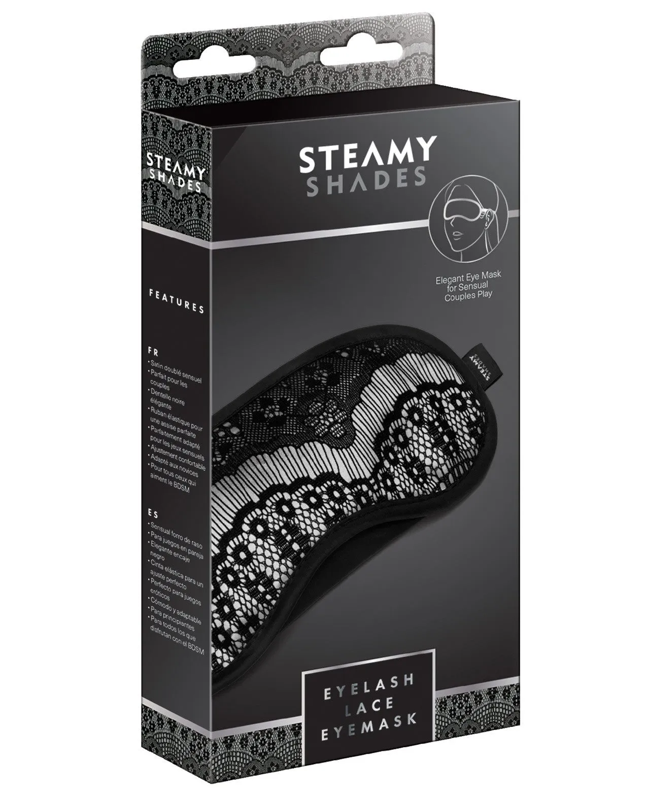 STEAMY SHADES Eyelash Lace Eyemask