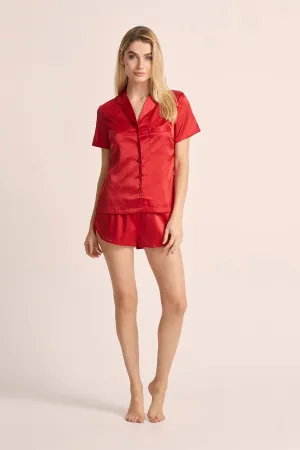 Toni Pyjama Set - Red