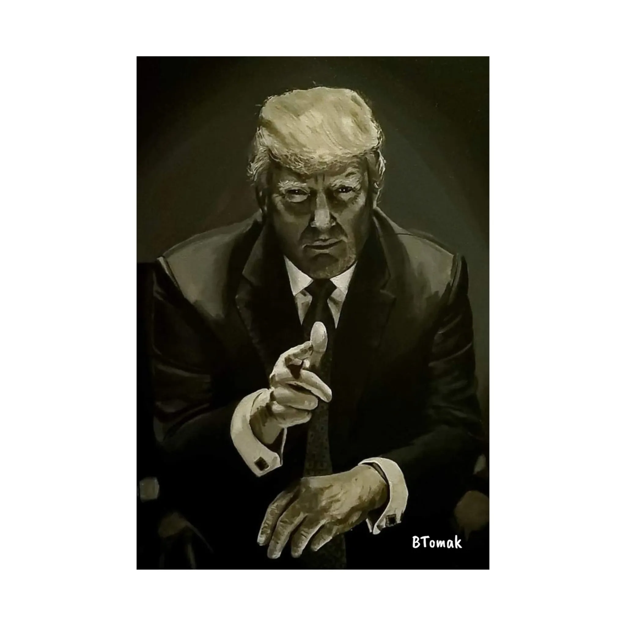 Trump Matte Print